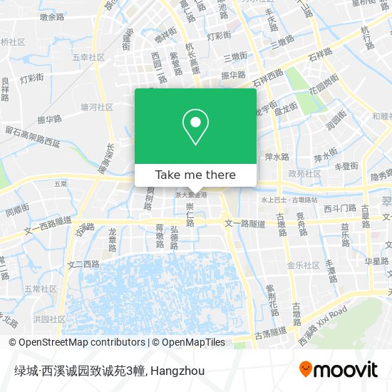 绿城·西溪诚园致诚苑3幢 map