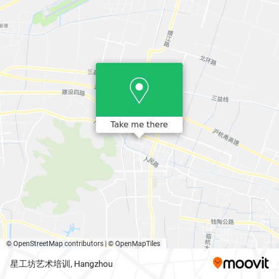 星工坊艺术培训 map