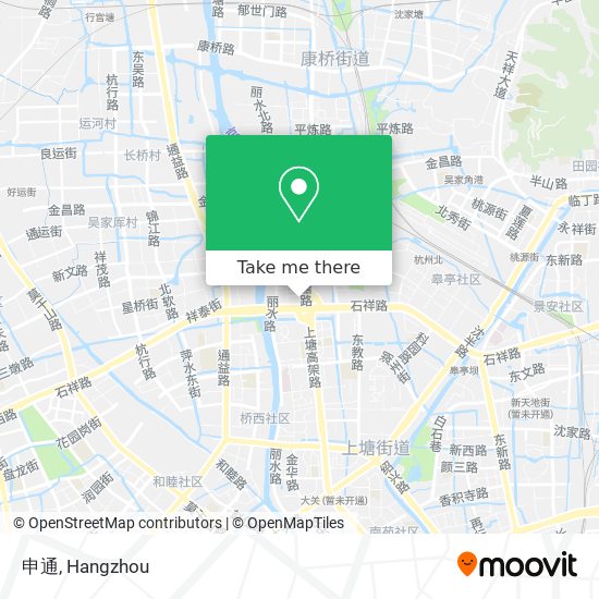 申通 map