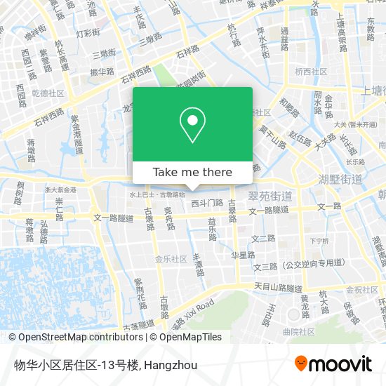 物华小区居住区-13号楼 map