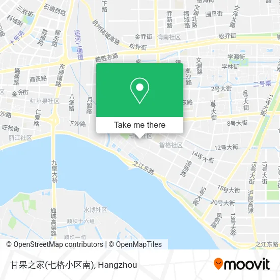 甘果之家(七格小区南) map