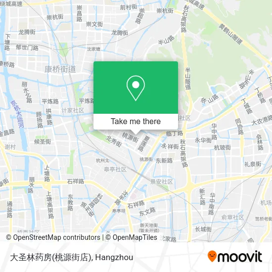 大圣林药房(桃源街店) map