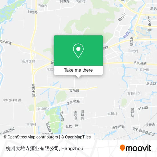 杭州大雄寺酒业有限公司 map