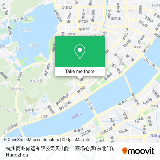 杭州商业储运有限公司凤山路二商场仓库(东北门) map