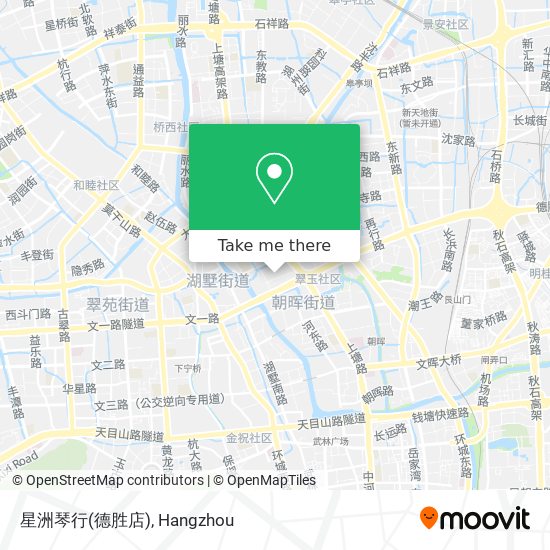 星洲琴行(德胜店) map