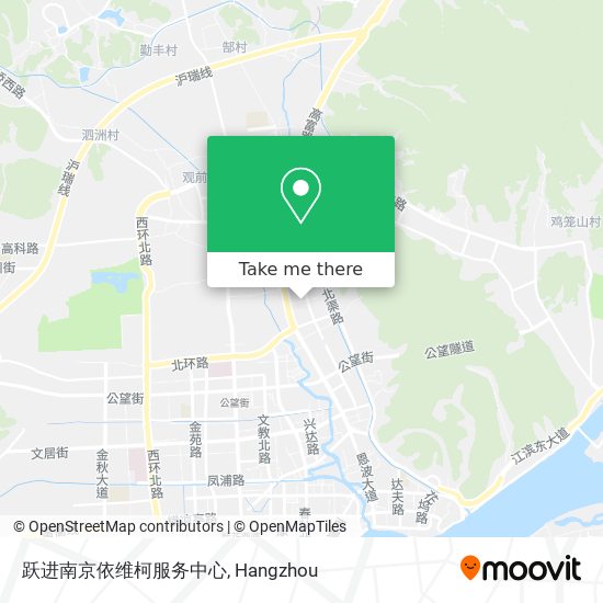 跃进南京依维柯服务中心 map