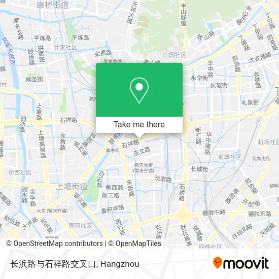 长浜路与石祥路交叉口 map