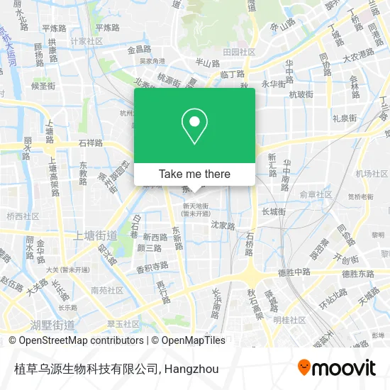 植草乌源生物科技有限公司 map