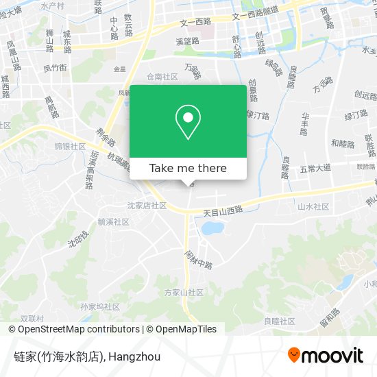 链家(竹海水韵店) map