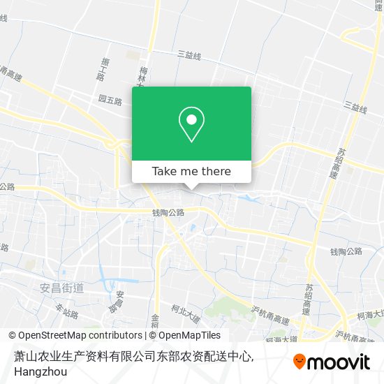 萧山农业生产资料有限公司东部农资配送中心 map