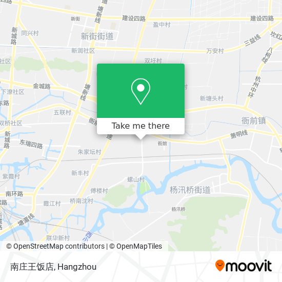 南庄王饭店 map