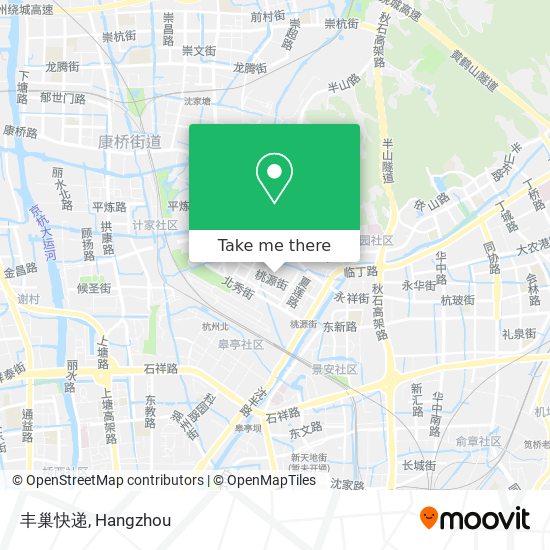 丰巢快递 map