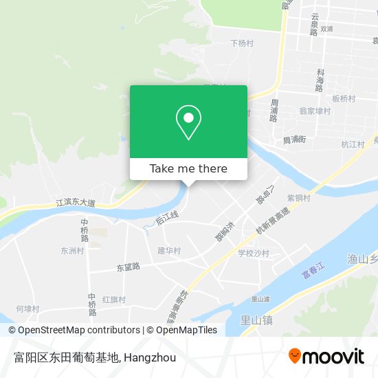 富阳区东田葡萄基地 map