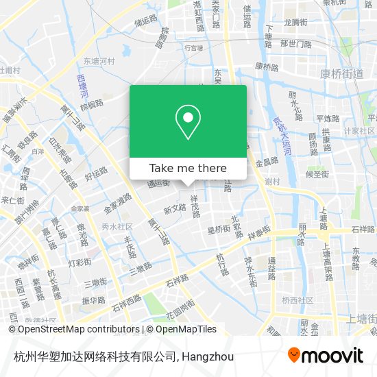 杭州华塑加达网络科技有限公司 map