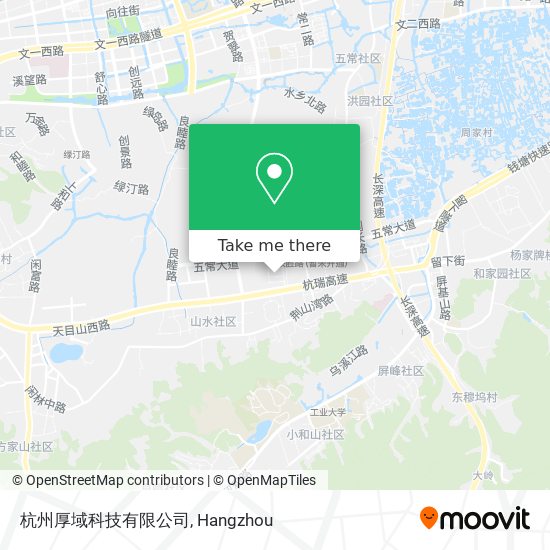 杭州厚域科技有限公司 map