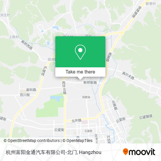 杭州富阳金通汽车有限公司-北门 map