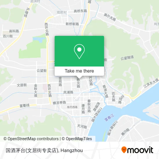 国酒茅台(文居街专卖店) map