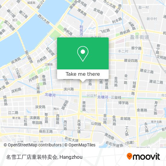 名雪工厂店童装特卖会 map