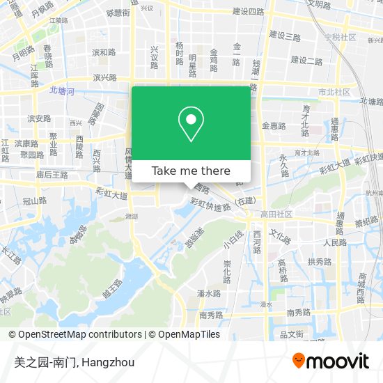 美之园-南门 map