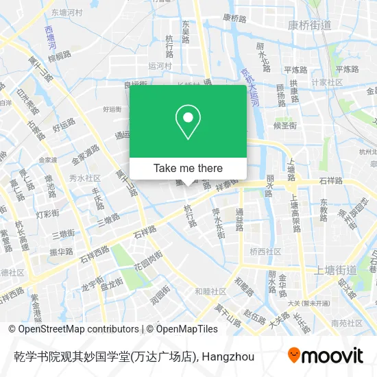 乾学书院观其妙国学堂(万达广场店) map
