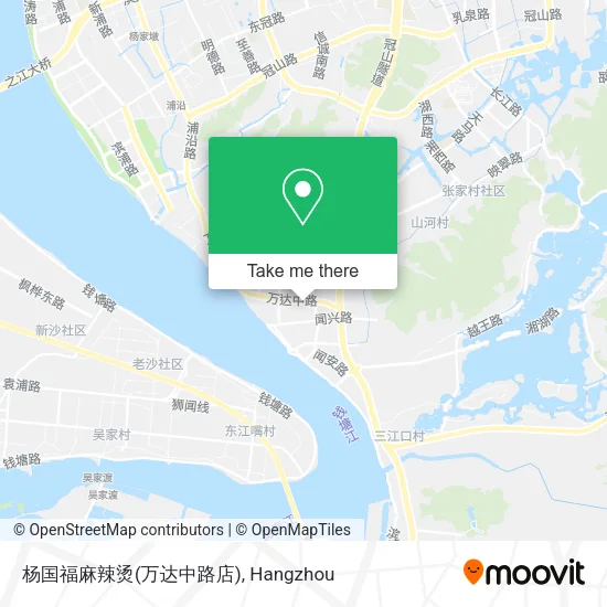 杨国福麻辣烫(万达中路店) map