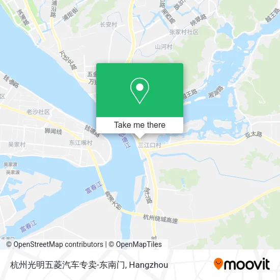 杭州光明五菱汽车专卖-东南门 map
