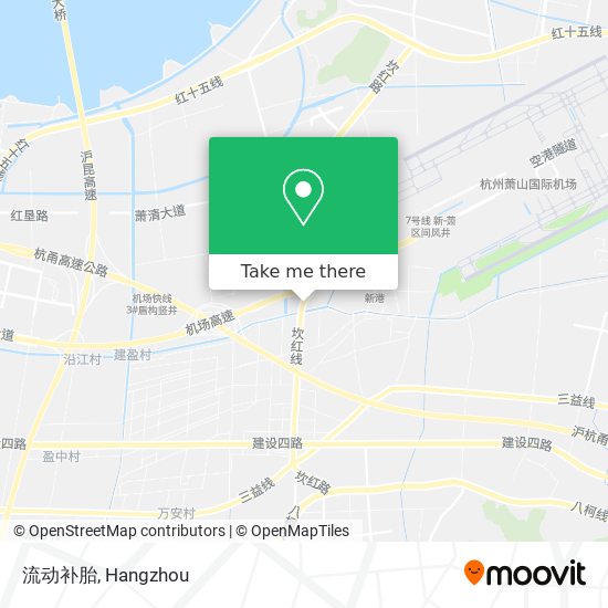 流动补胎 map