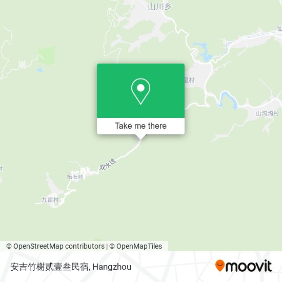 安吉竹榭贰壹叁民宿 map
