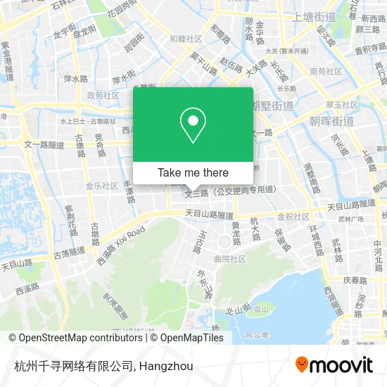 杭州千寻网络有限公司 map