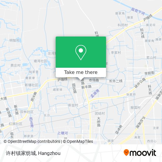 许村镇家纺城 map