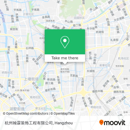 杭州翰霖装饰工程有限公司 map