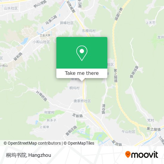 桐坞书院 map