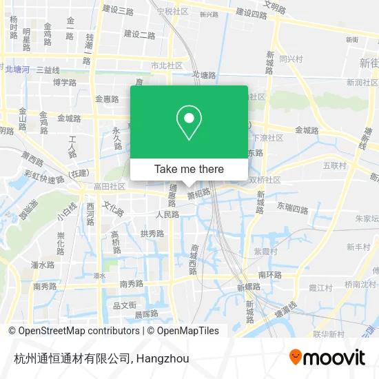 杭州通恒通材有限公司 map