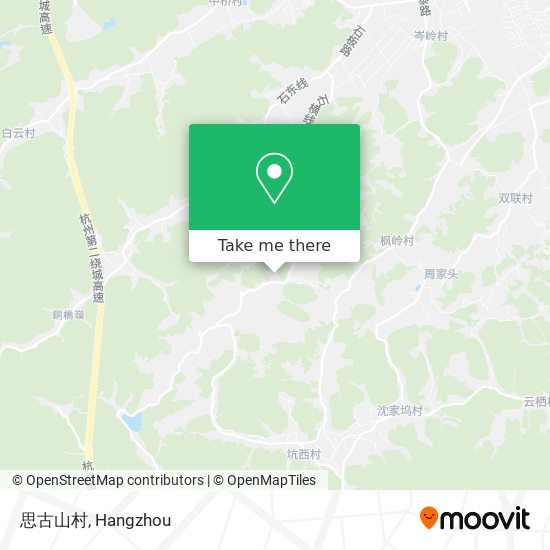 思古山村 map