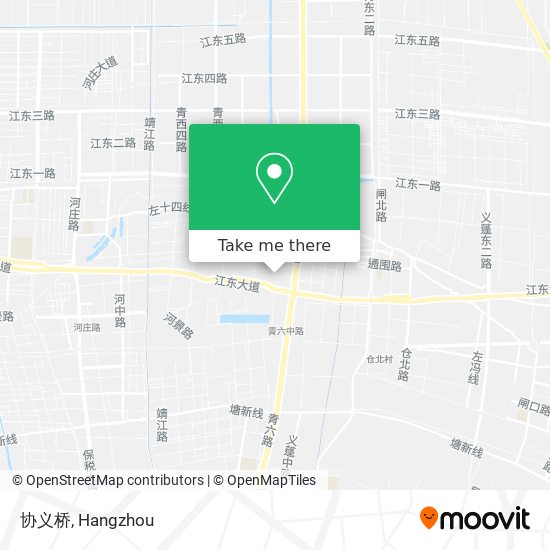 协义桥 map