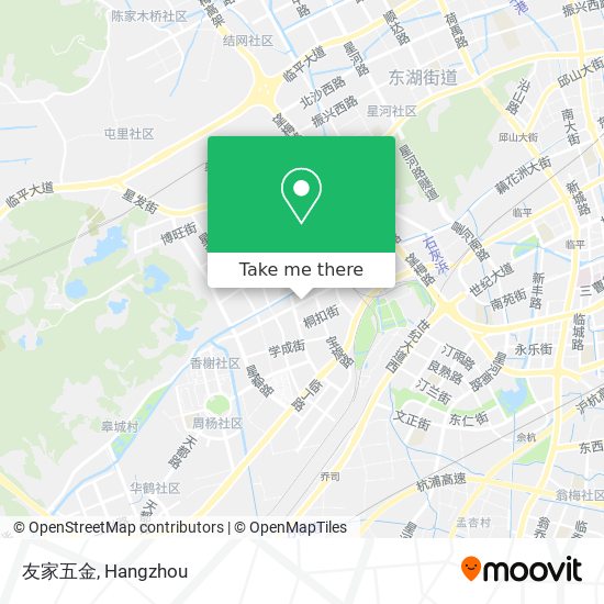 友家五金 map