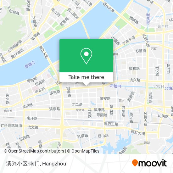 滨兴小区-南门 map