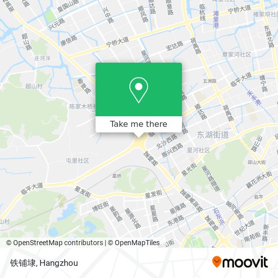 铁铺埭 map