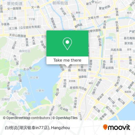 白桃说(湖滨银泰in77店) map