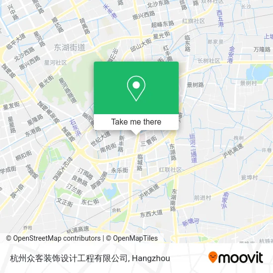 杭州众客装饰设计工程有限公司 map