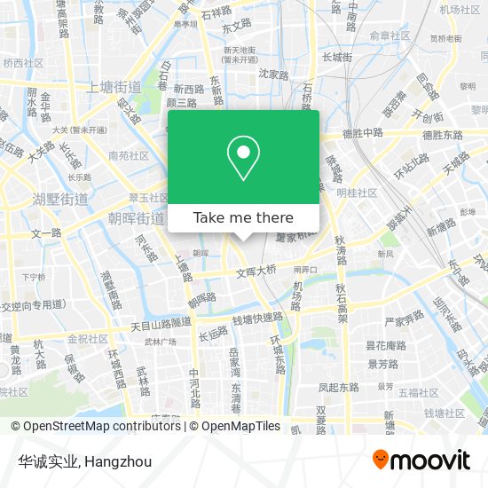 华诚实业 map