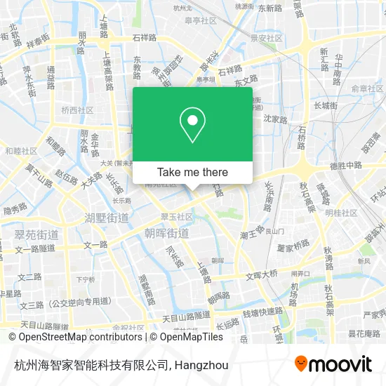 杭州海智家智能科技有限公司 map