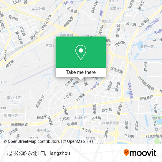 九润公寓-东北1门 map