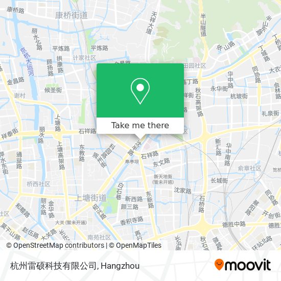 杭州雷硕科技有限公司 map