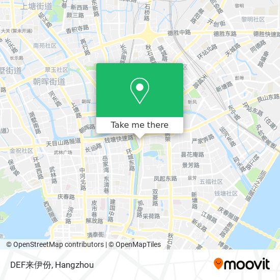 DEF来伊份 map