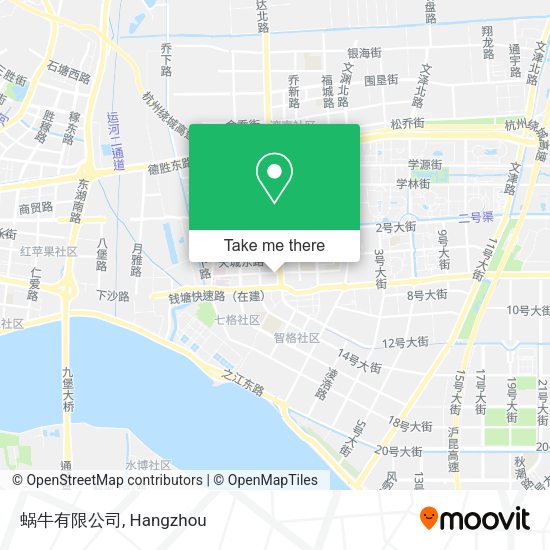 蜗牛有限公司 map