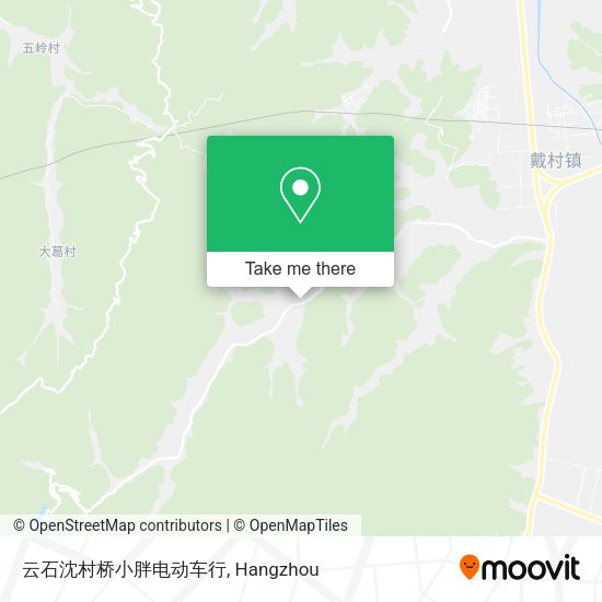 云石沈村桥小胖电动车行 map