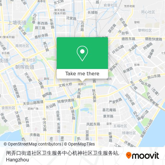 闸弄口街道社区卫生服务中心机神社区卫生服务站 map