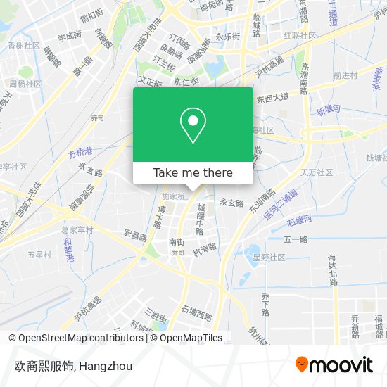 欧裔熙服饰 map
