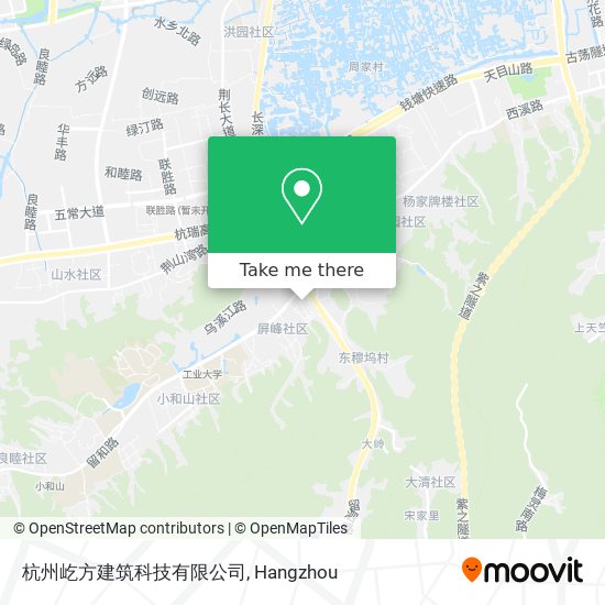 杭州屹方建筑科技有限公司 map